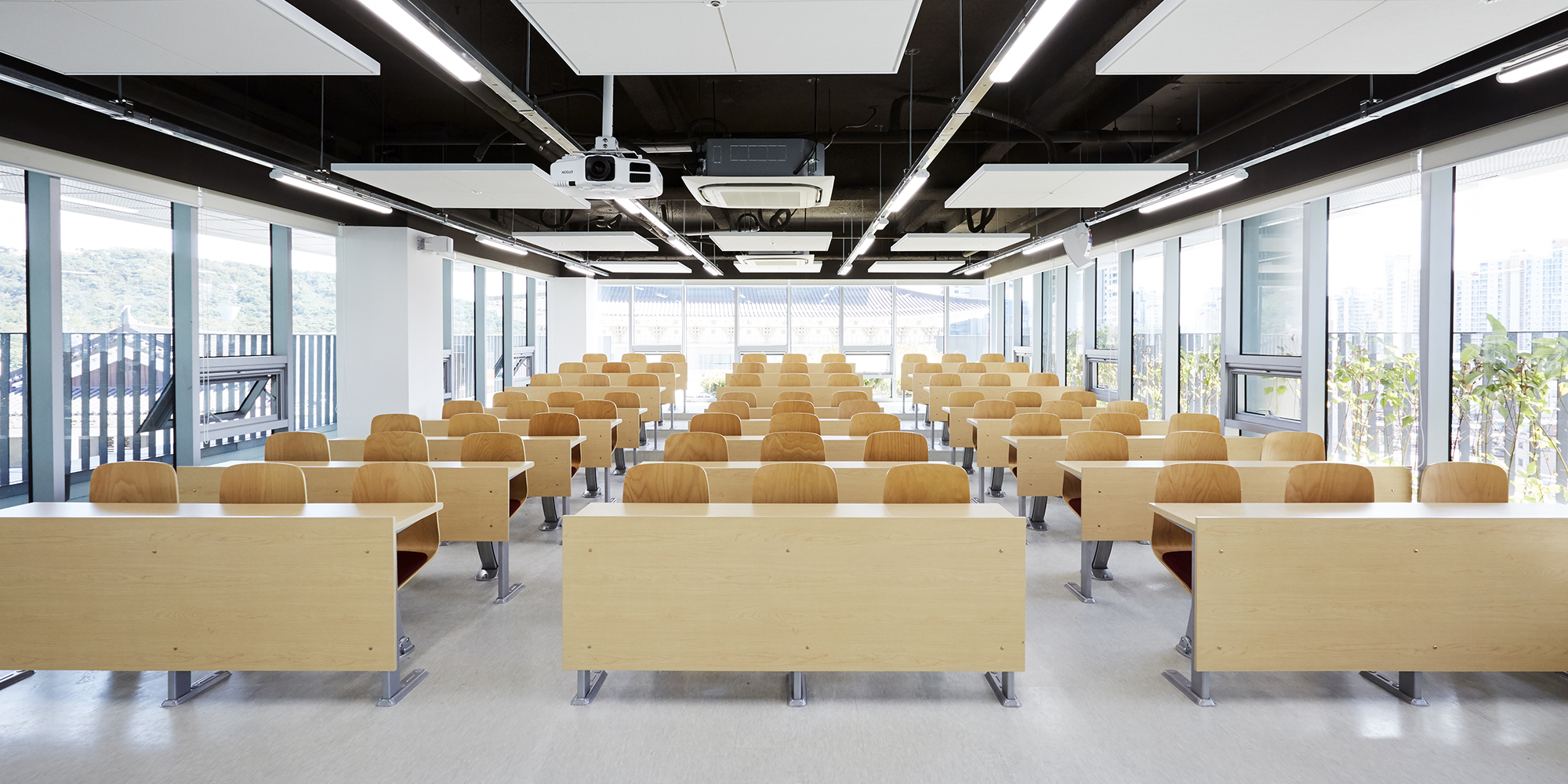 [학교] 학교의 기품이 느껴지는 학교 인테리어